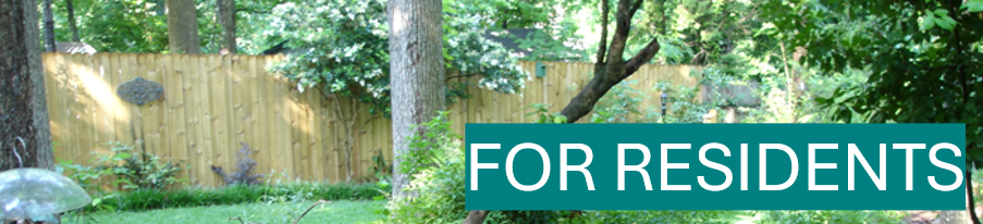 For Residents Title Photo