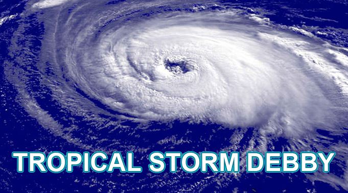 Tropical Storm Debby Update