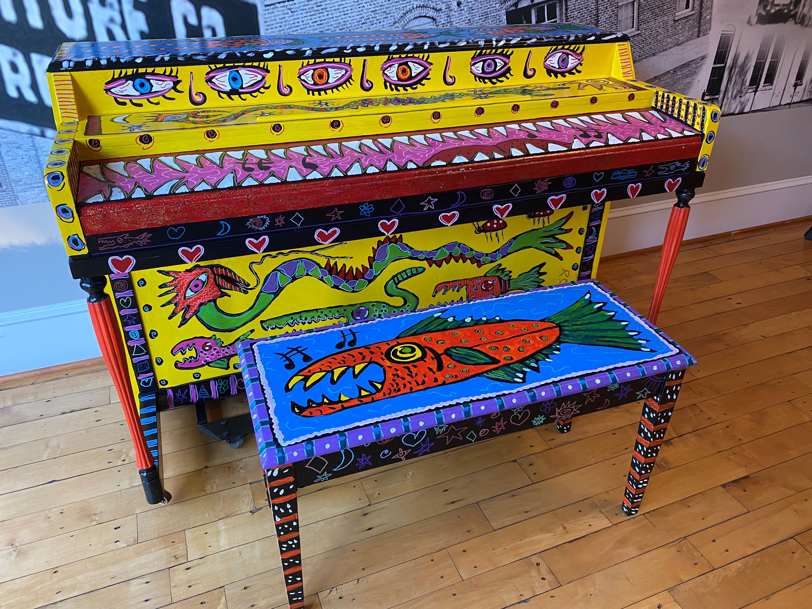 Street Piano by Reggie Carde