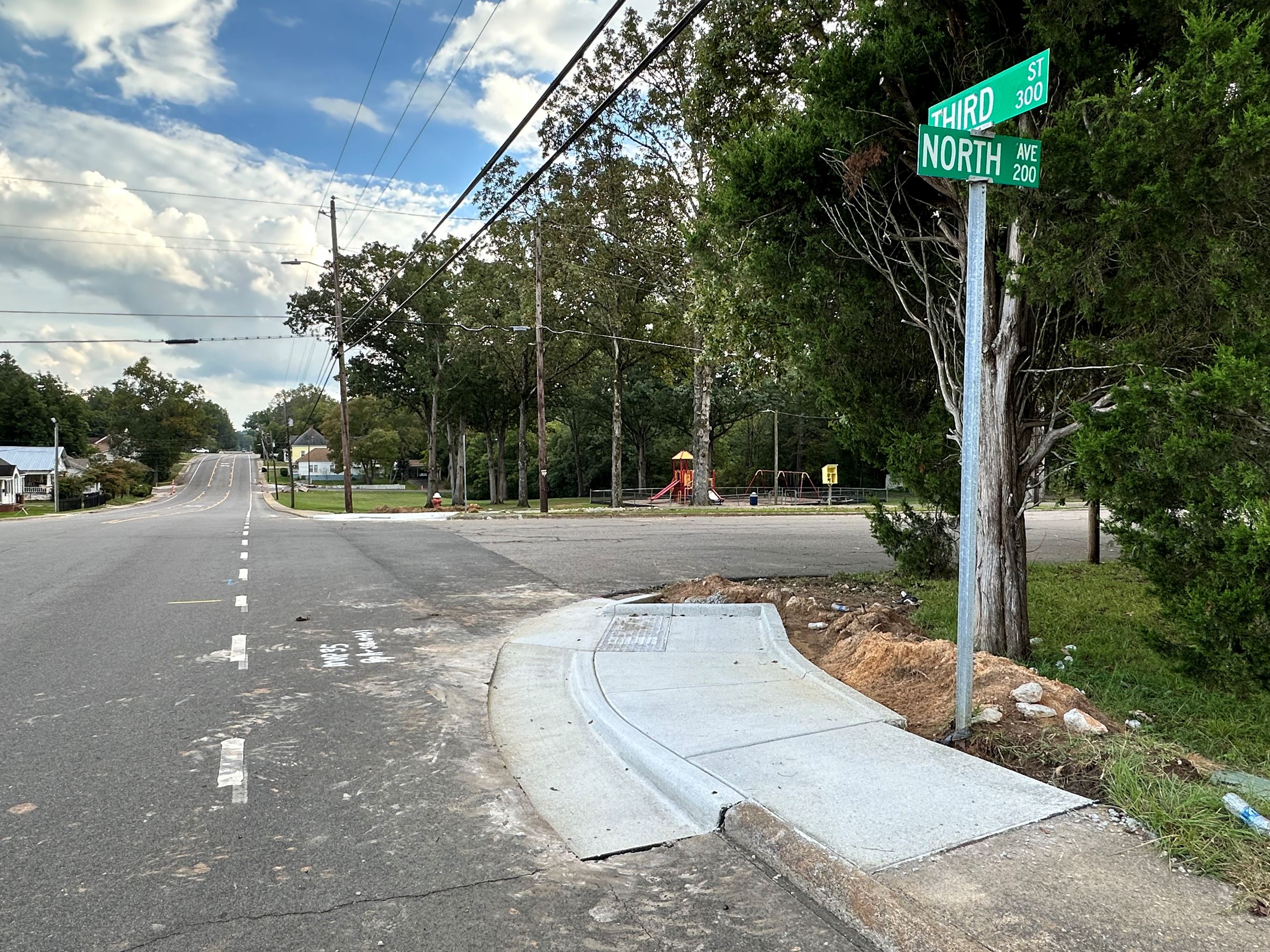NCDOT curb ramp improvements